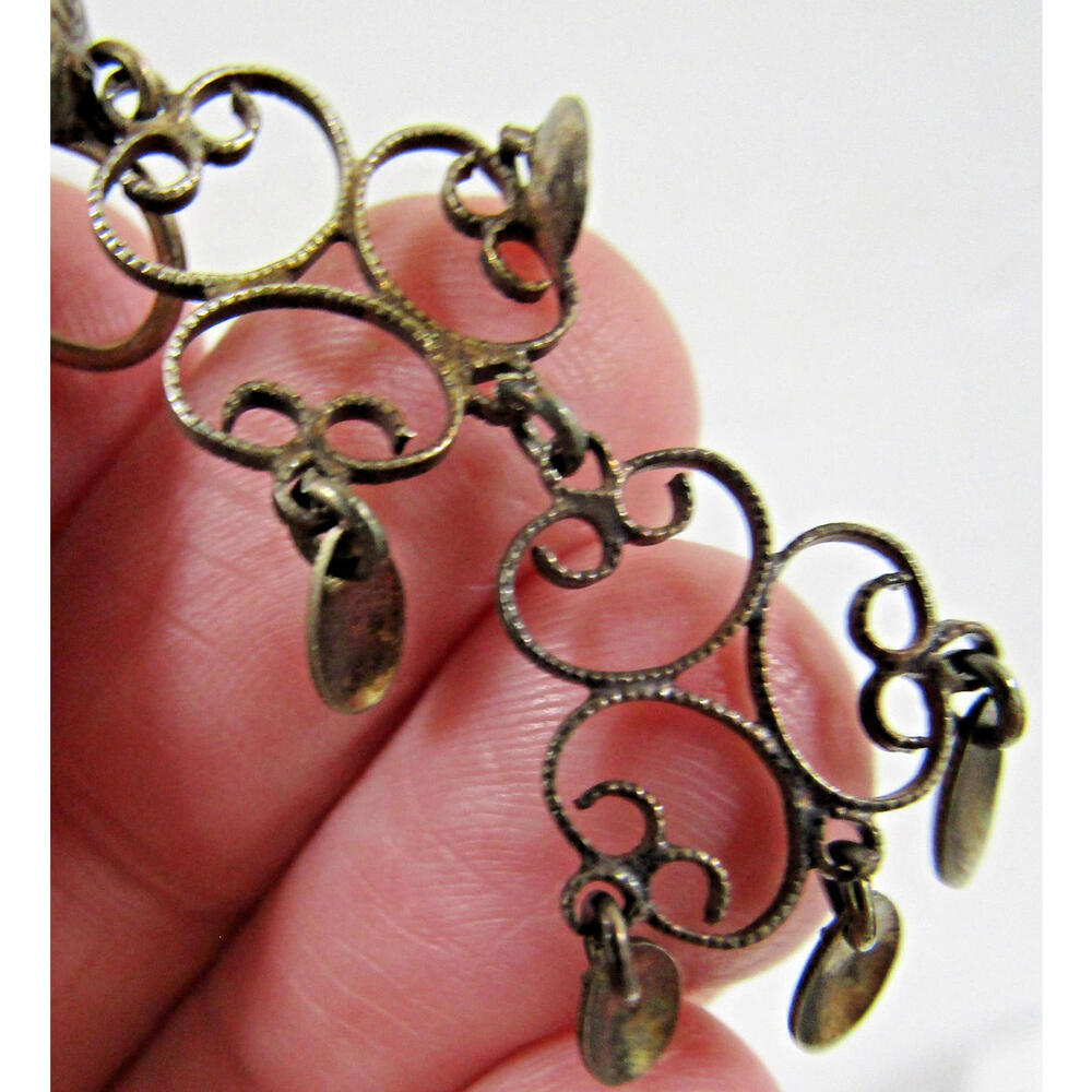 Stunning Sterling Silver Modernist Earrings by Norwegian Designer Solje Finn Jen - Picture 5 of 7